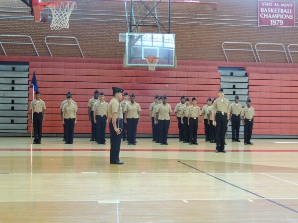 JROTC Performs Well At Annual Inspection