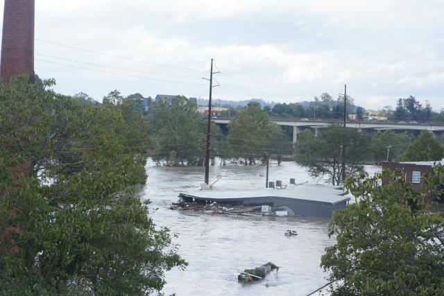 Asheville cut off from the World after devastating floods