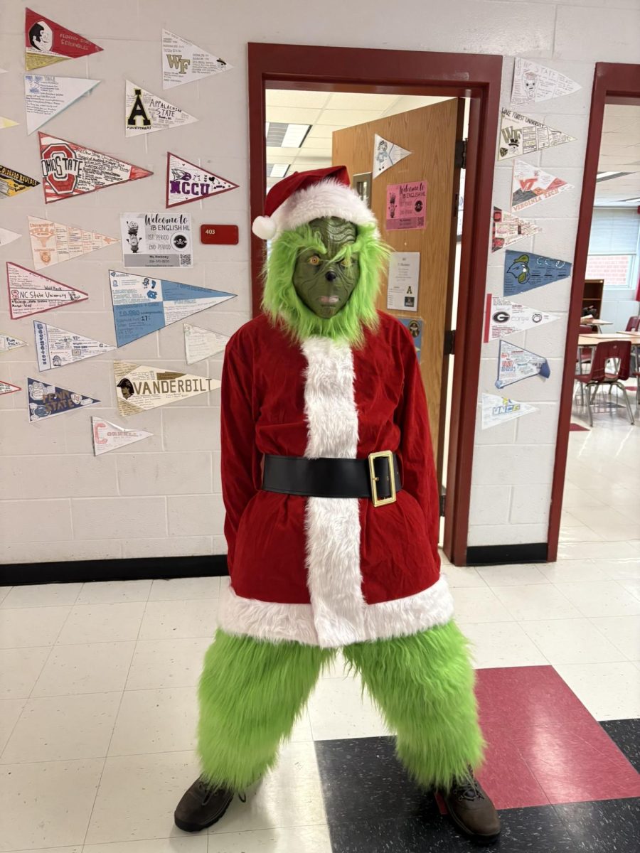 Grinch Brings Joy to Page High School!