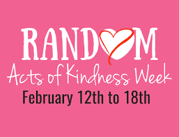 Random Acts of Kindness week