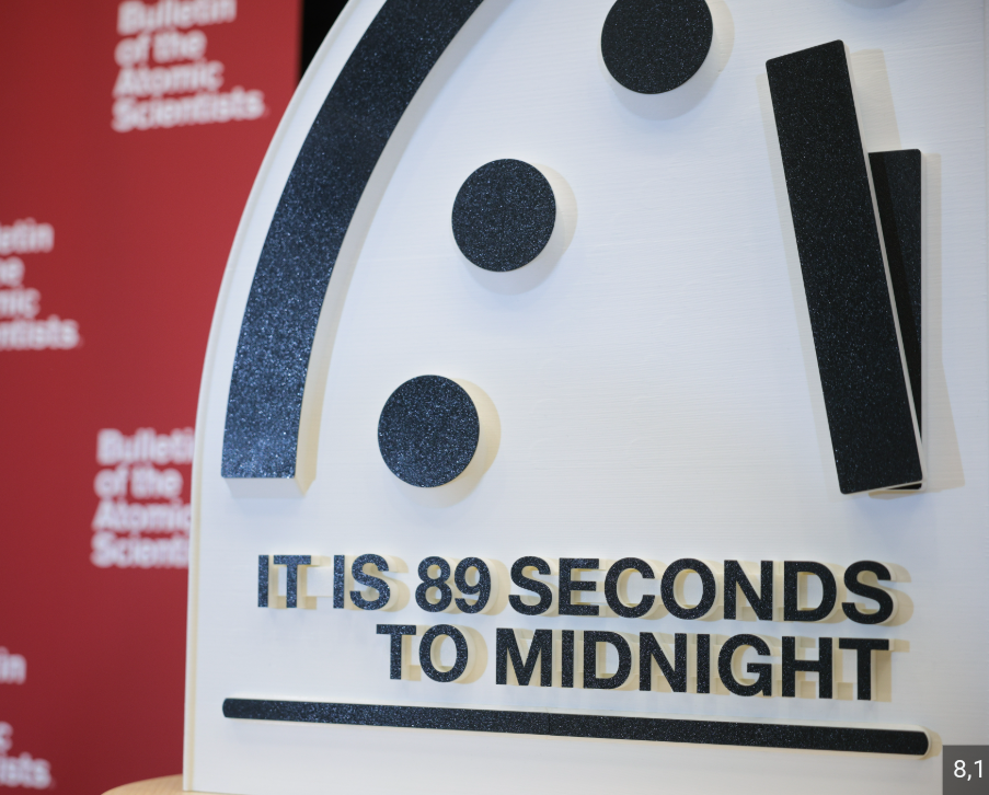 The Doomsday Clock is Closer Than Ever to Midnight