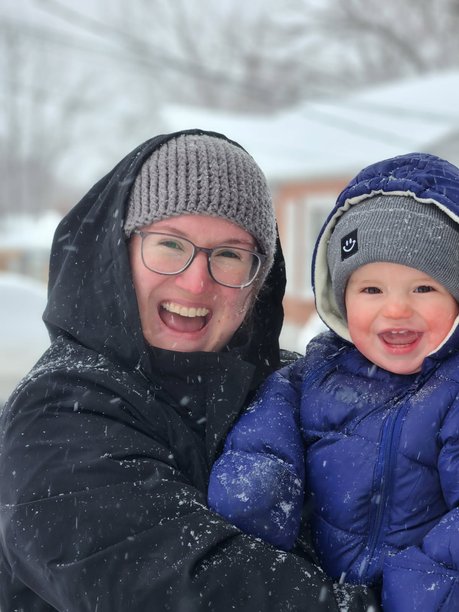 Not So Picture Perfect: A Baby's First Snow